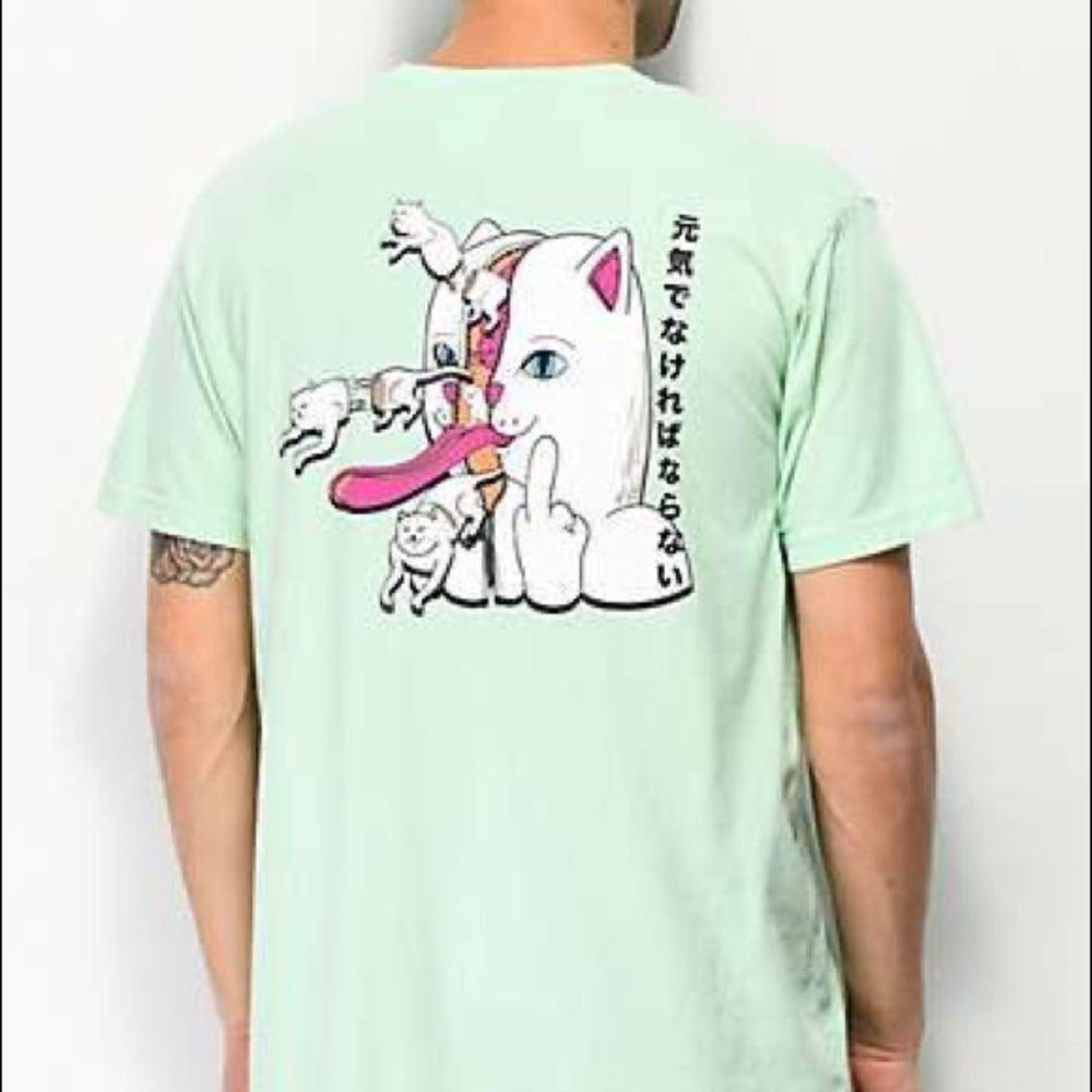 RIPNDIP ZIPPERFACE T-SHIRT